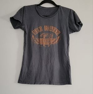 Bandit "Beer Drinker" retro graphic tee // size: small